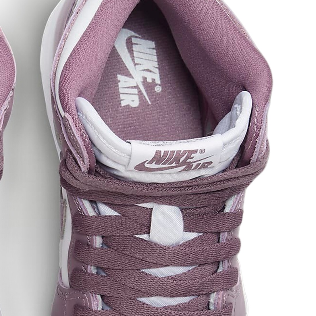jordan big kids air jordan 1 high og white sky j mauve white