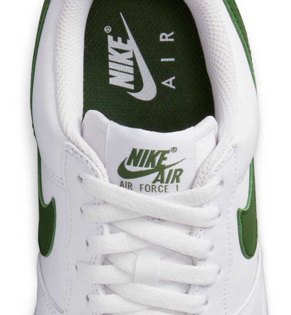Men's shoes Nike Air Force 1 Low Retro White/ Forest Green-Gum Yellow