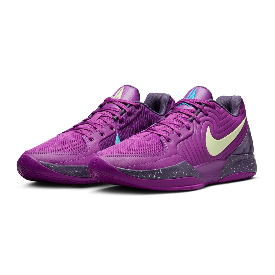 nike men ja 2 bold berry baltic blue lt lemon twist