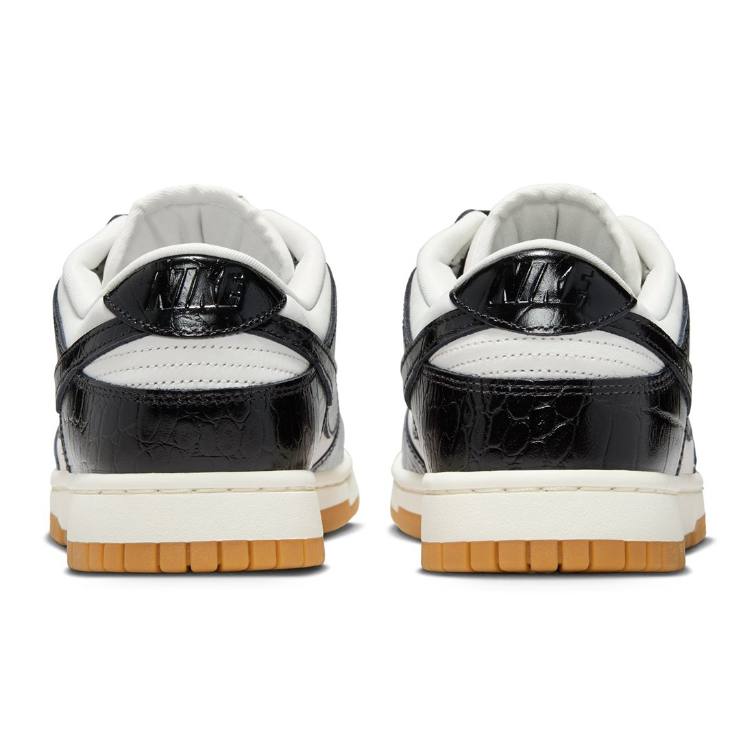 nike women w nike dunk low lx phantom black sail gum light brown
