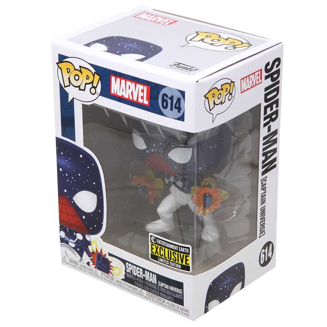 Funko Pop! Marvel: Spider-Man Captain Universe Entertainment Earth