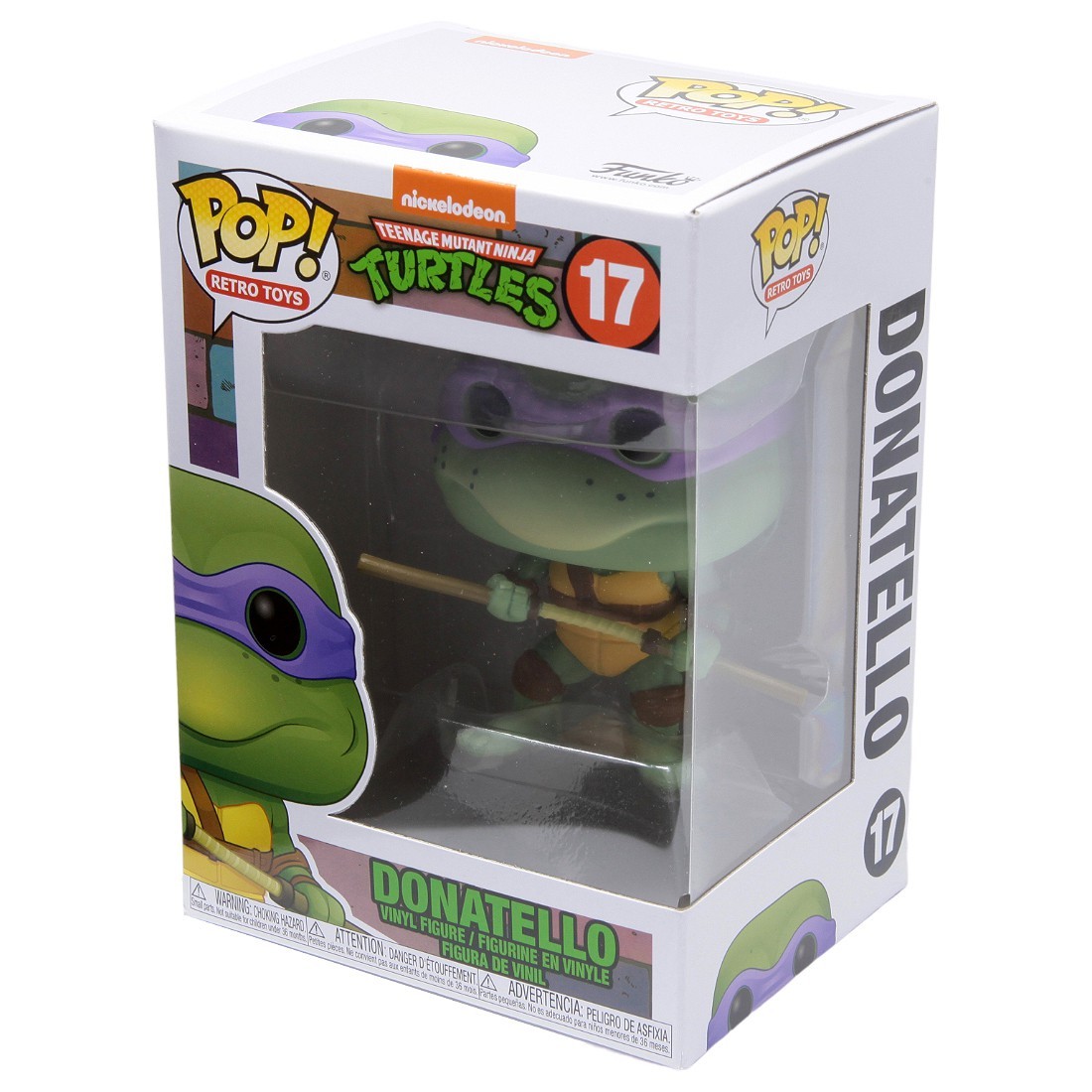 Boneco Funko Pop Tartarugas Ninja Donatello 17 Retro Toys