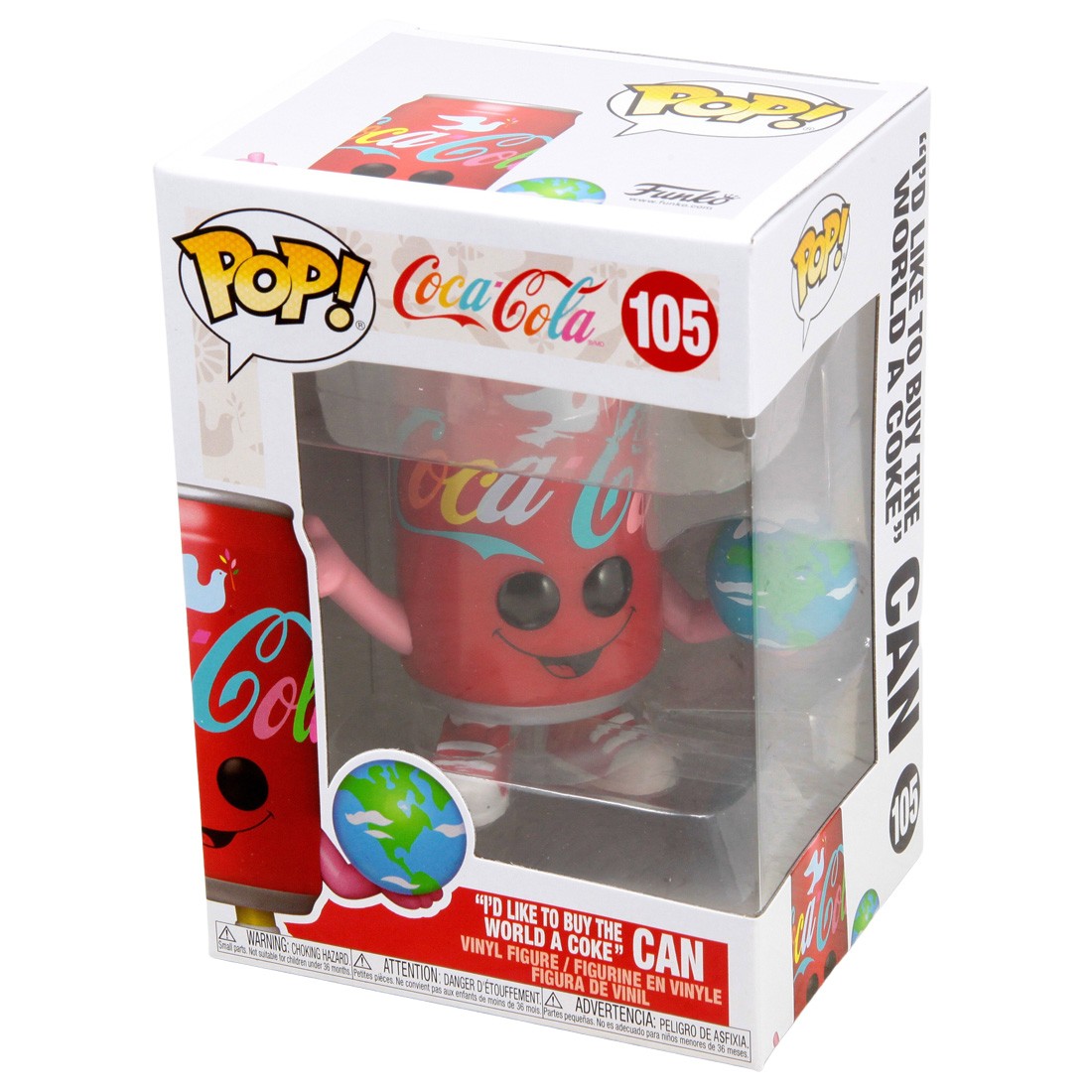 Funko Pop! Coca Cola #105 - I'd Like to Buy the World a Coke Can & Pro –  Yummy Boutique