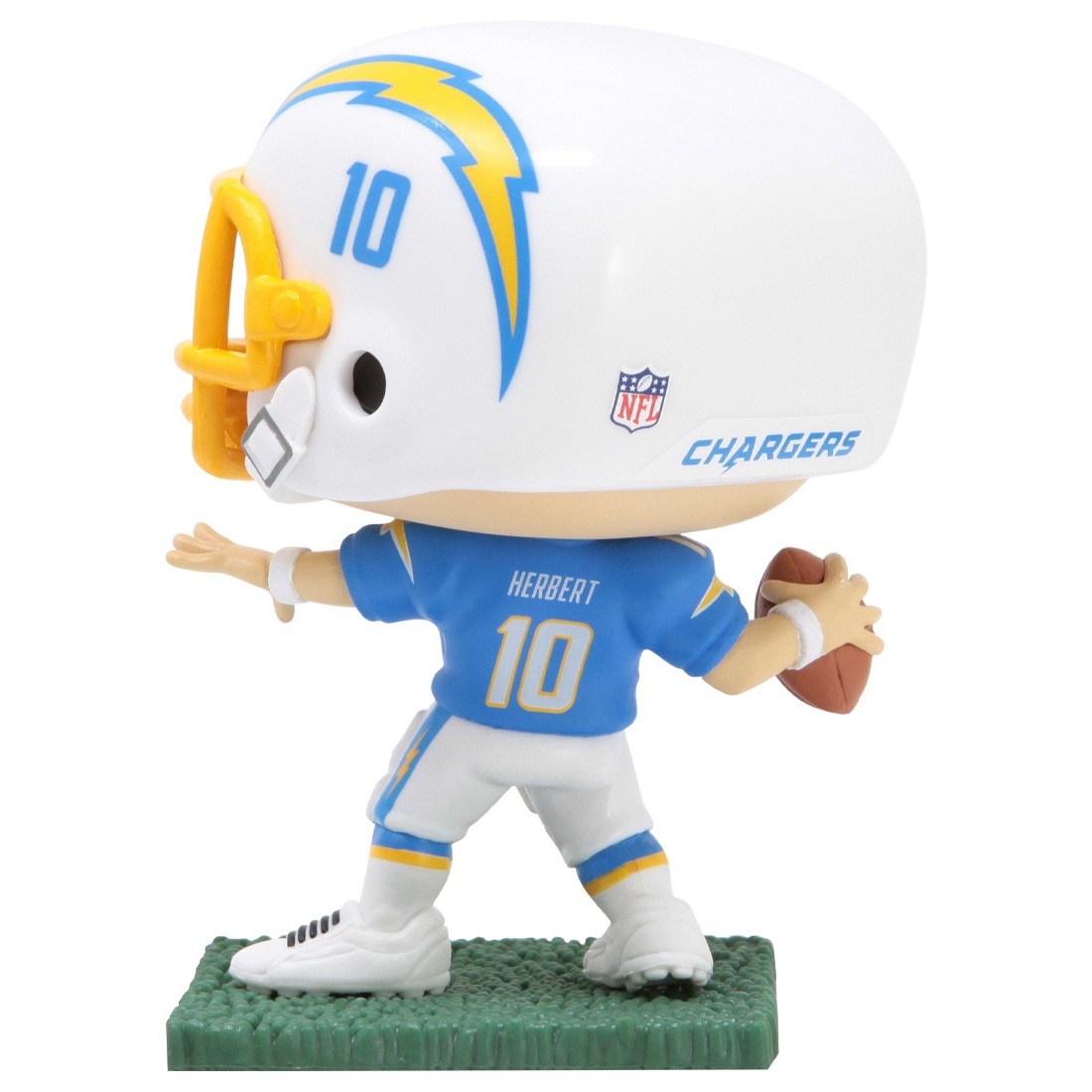 BAIT - The FUNKO Pop for Los Angeles Chargers' QB Justin Herbert is now  available online at BAITme.com. To shop, click on the link:   herbert-blue-fk57407blu