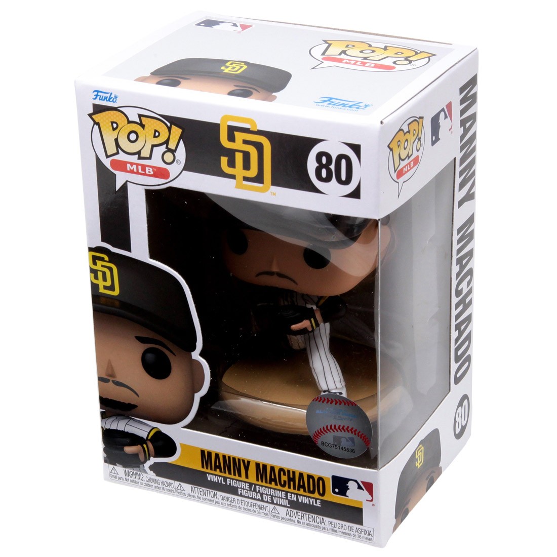 Funko POP! MLB: San Diego Padres Manny Machado (Home Jersey) Vinyl