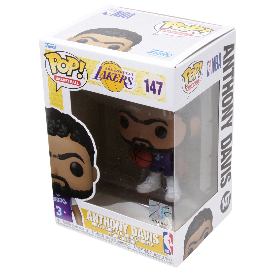 Funko POP Basketball NBA LA Lakers - Anthony Davis 21-22 City Edition  (purple)