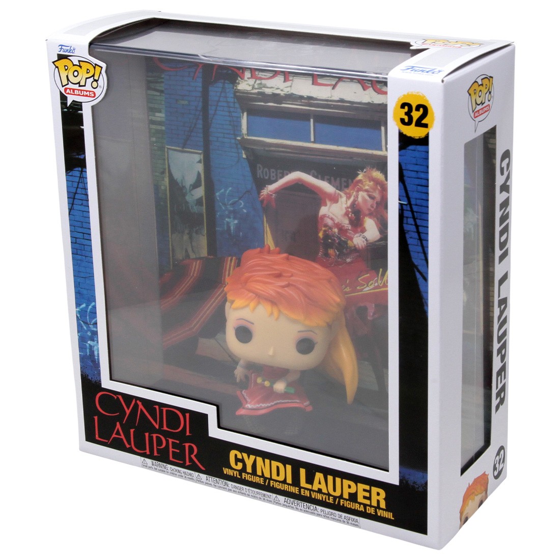 Funko POP Album Cyndi Lauper - She's So Unusual red