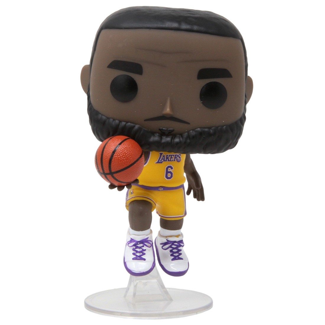Funko POP Basketball NBA LA Lakers - LeBron James In 6 Jersey yellow