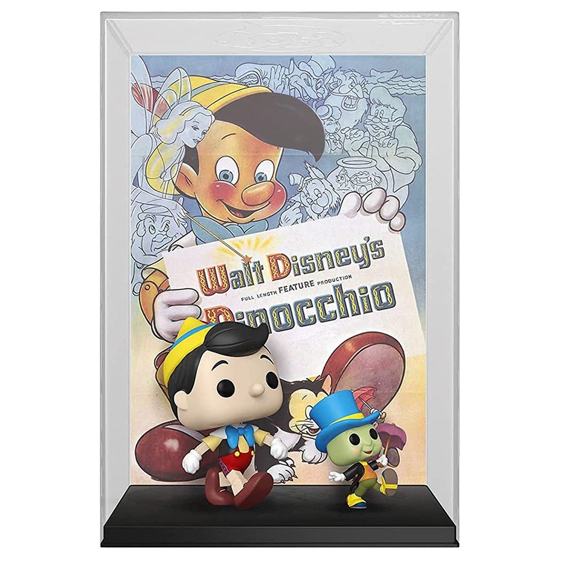 Funko POP Movie Poster Disney - Pinocchio And Jiminy Cricket tan