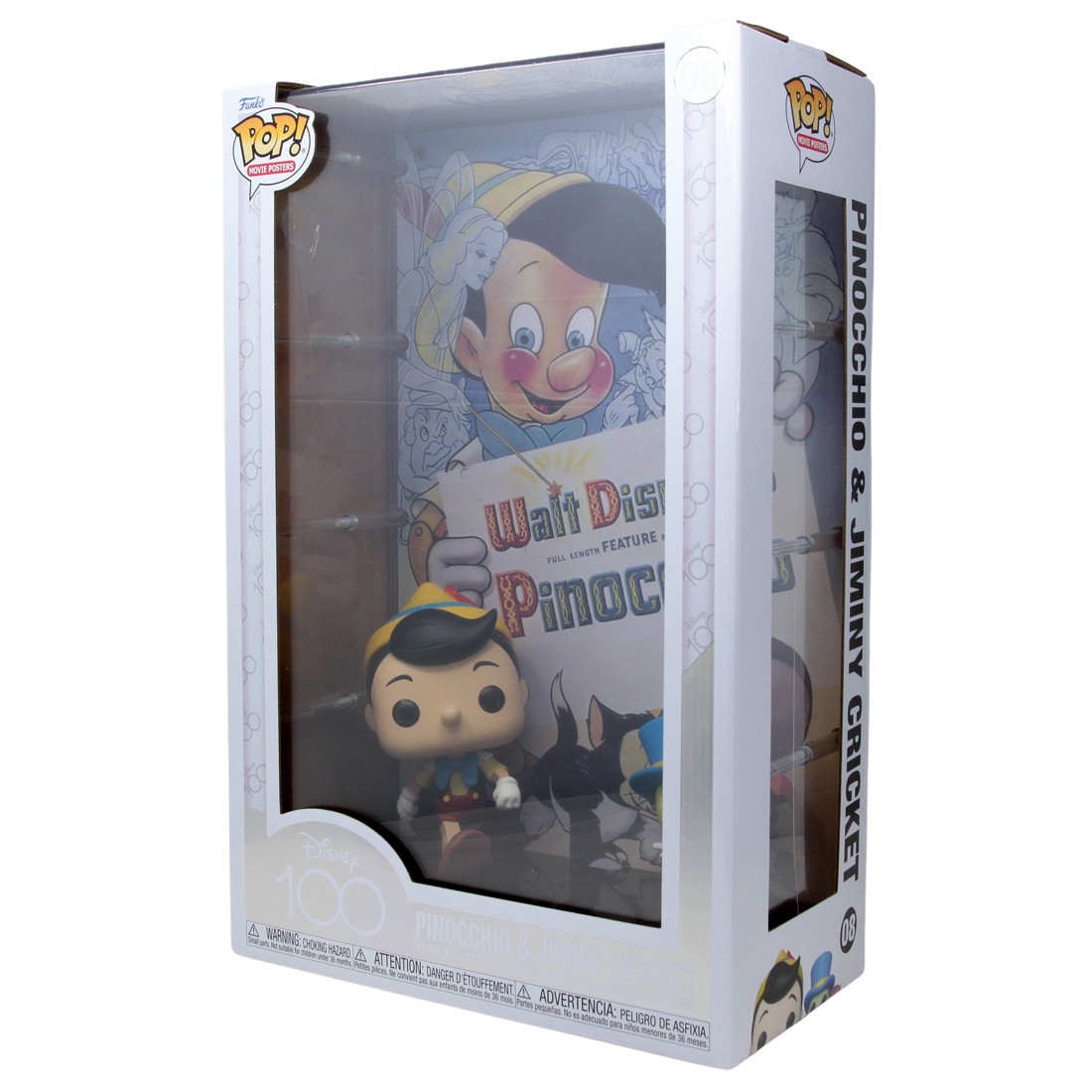 Funko POP - Cricket Pinocchio Poster tan Movie Disney And Jiminy