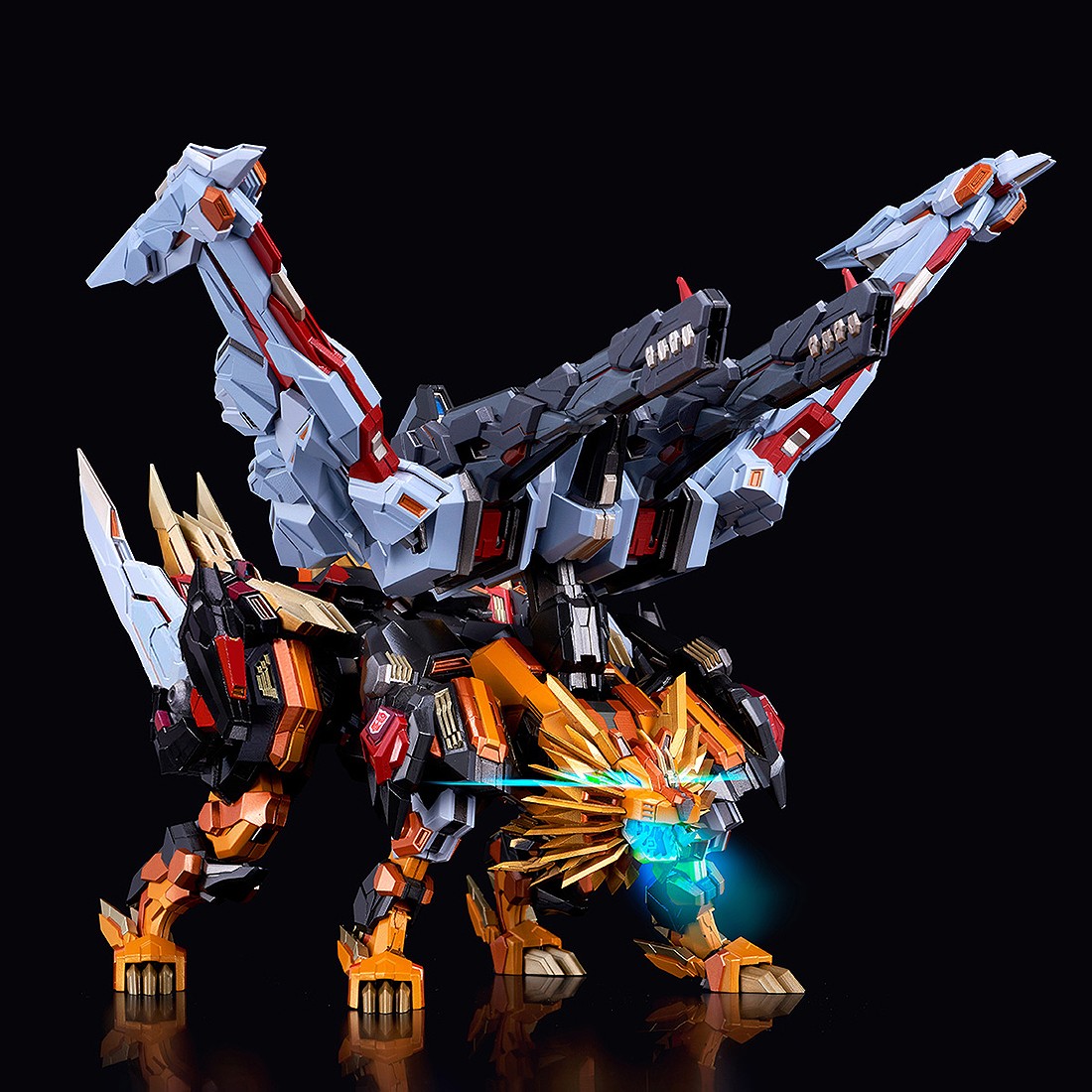 Flame Toys Kuro Kara Kuri Transformers Victory Leo Figure white