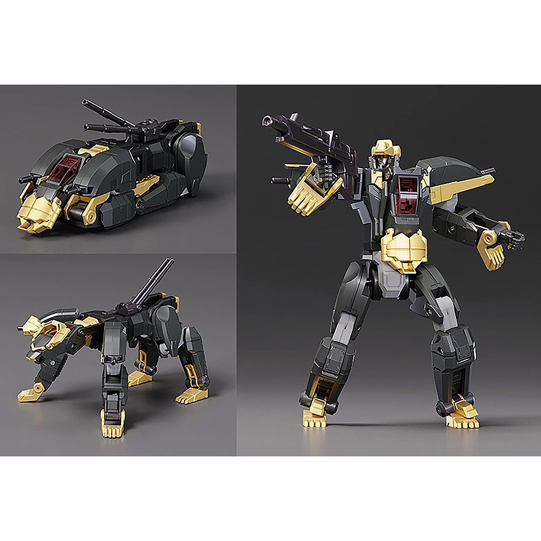 Good Smile Company The Gattai Hagane Works Dancouga Figure black