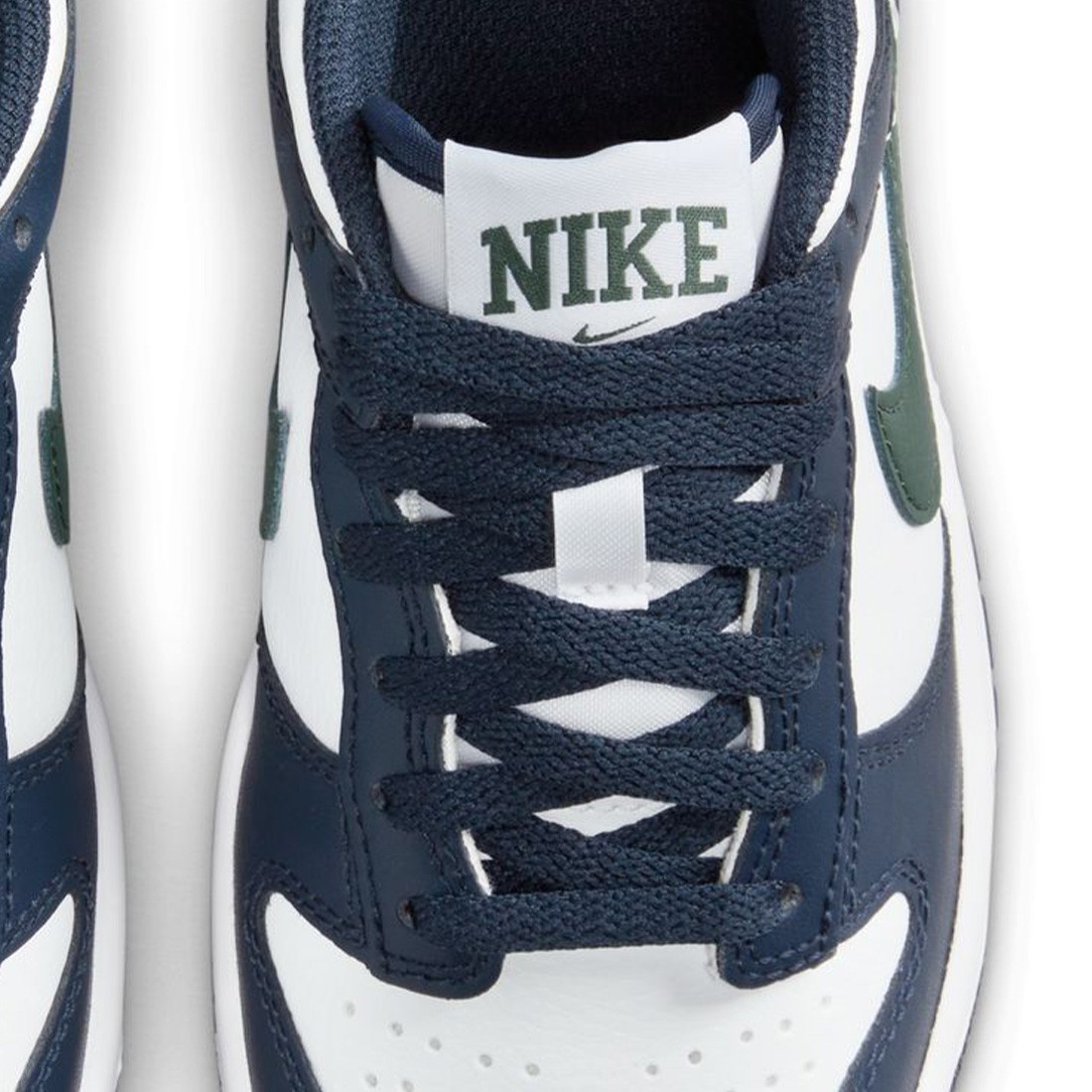 nike big kids dunk low gs obsidian vintage green white nike big kids dunk low gs obsidian vintage green white