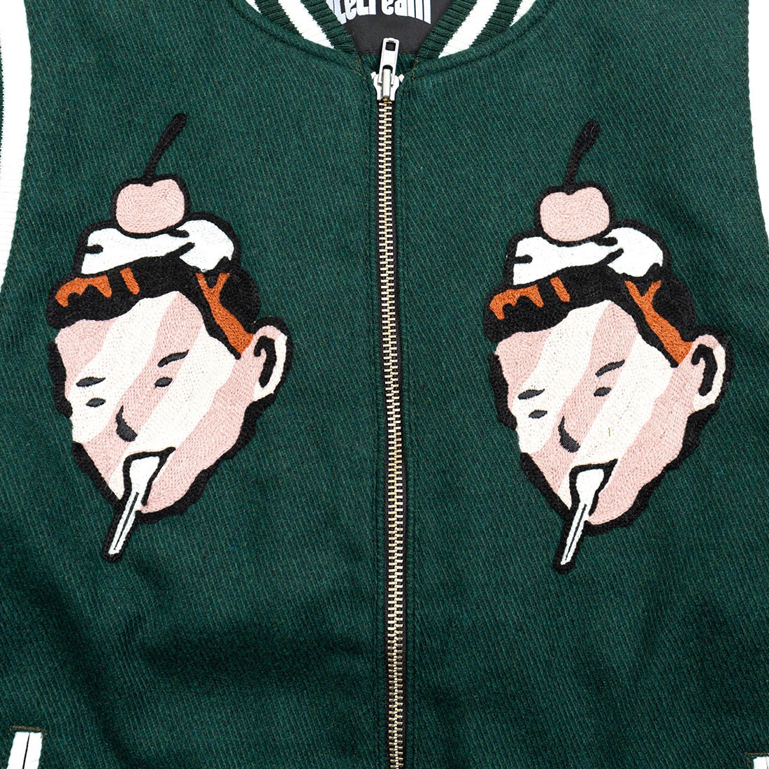 【正規逆輸入品】 Ice Cream Men Faces Jacket green ジャケット・アウター