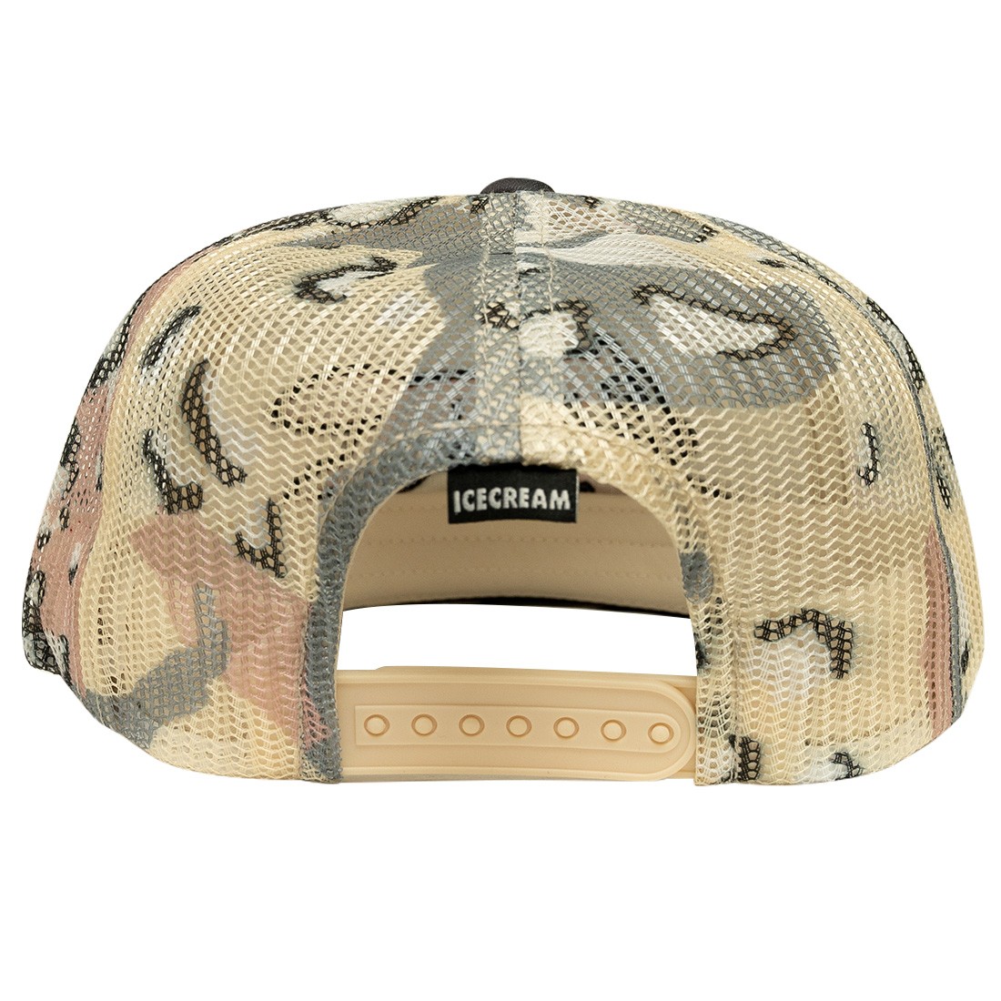 leopard-print baseball cap