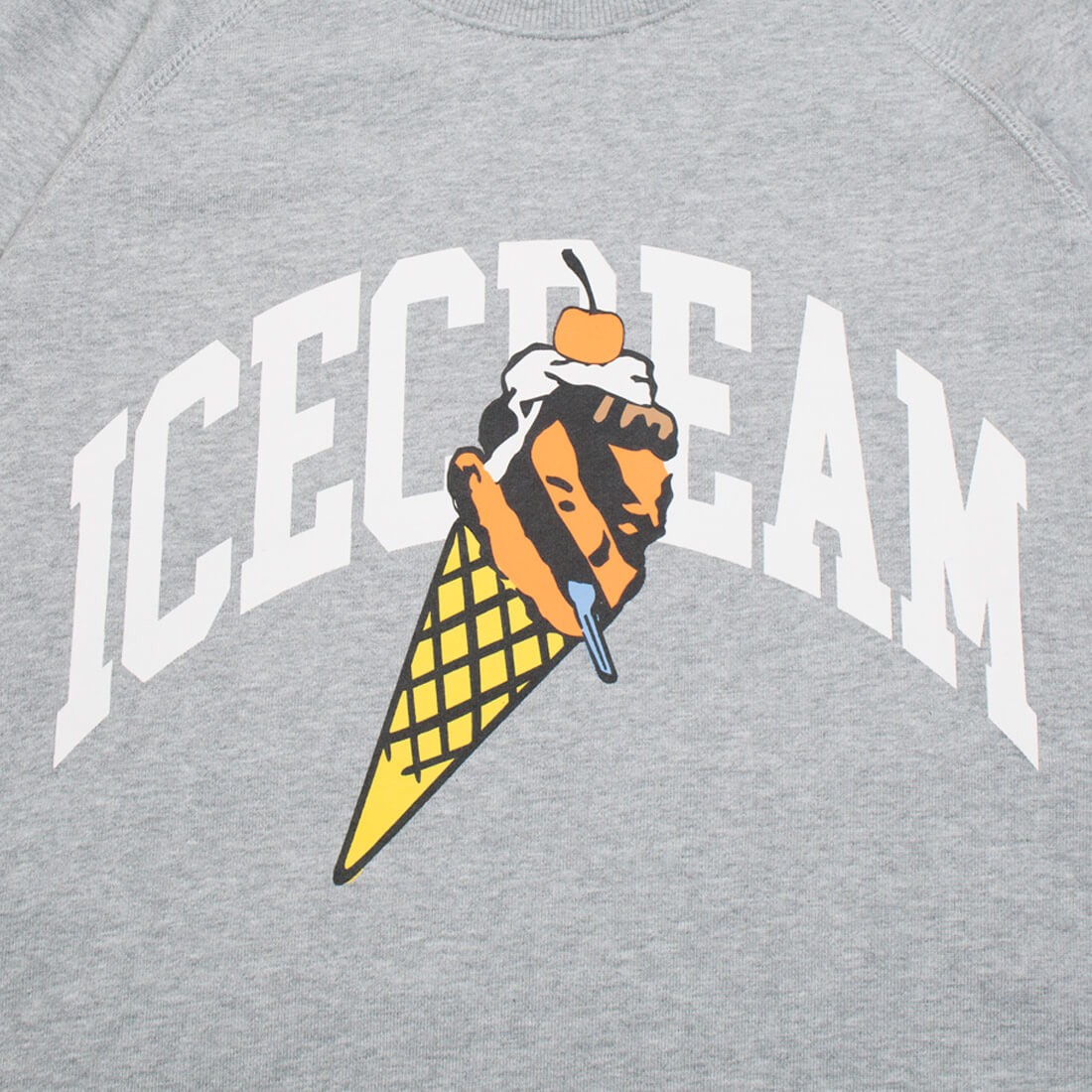 Ice Cream Men Snowbird Crew Sweater gray