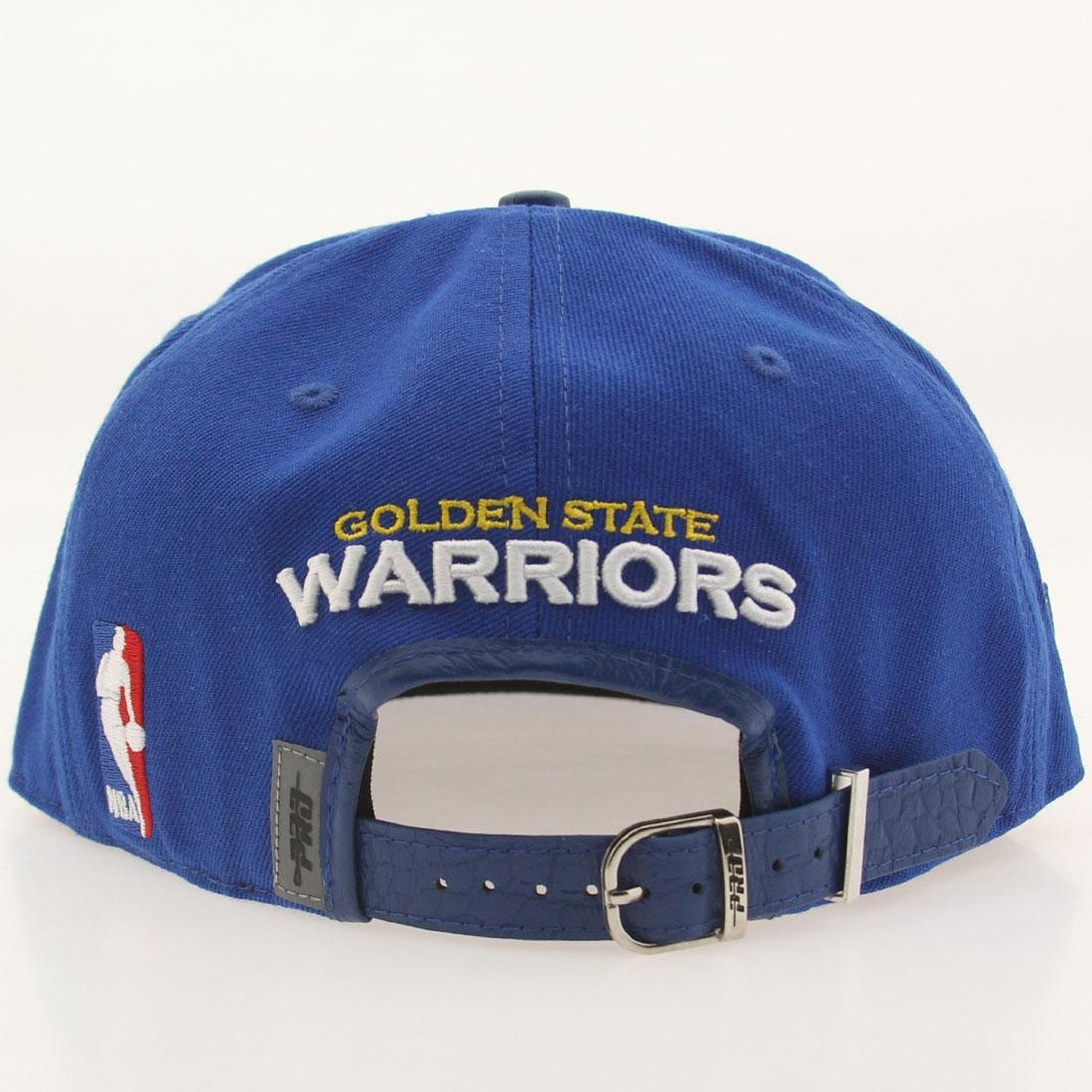 Pro Standard Hat - Crest Emblem Snapback - Golden State Warriors - Heather Grey - BGW7510029