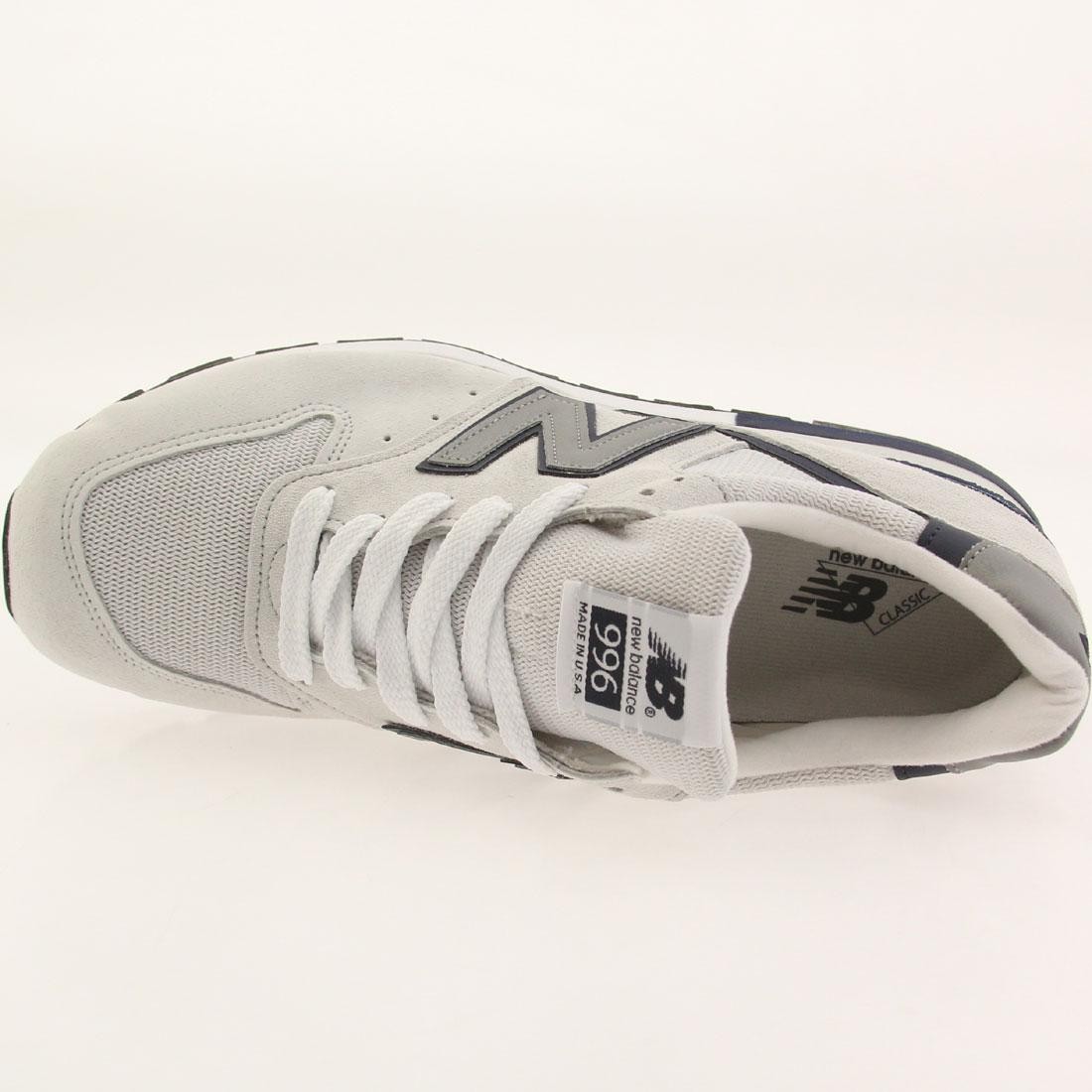 New Balance Men 996 Heritage - Made In USA gray clay navy