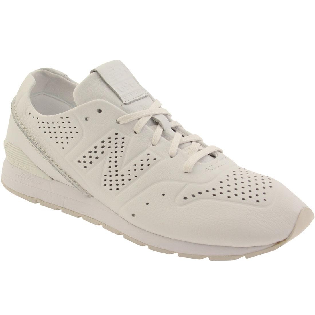 New Balance Men 696 Deconstructed Leather MRL696DT white