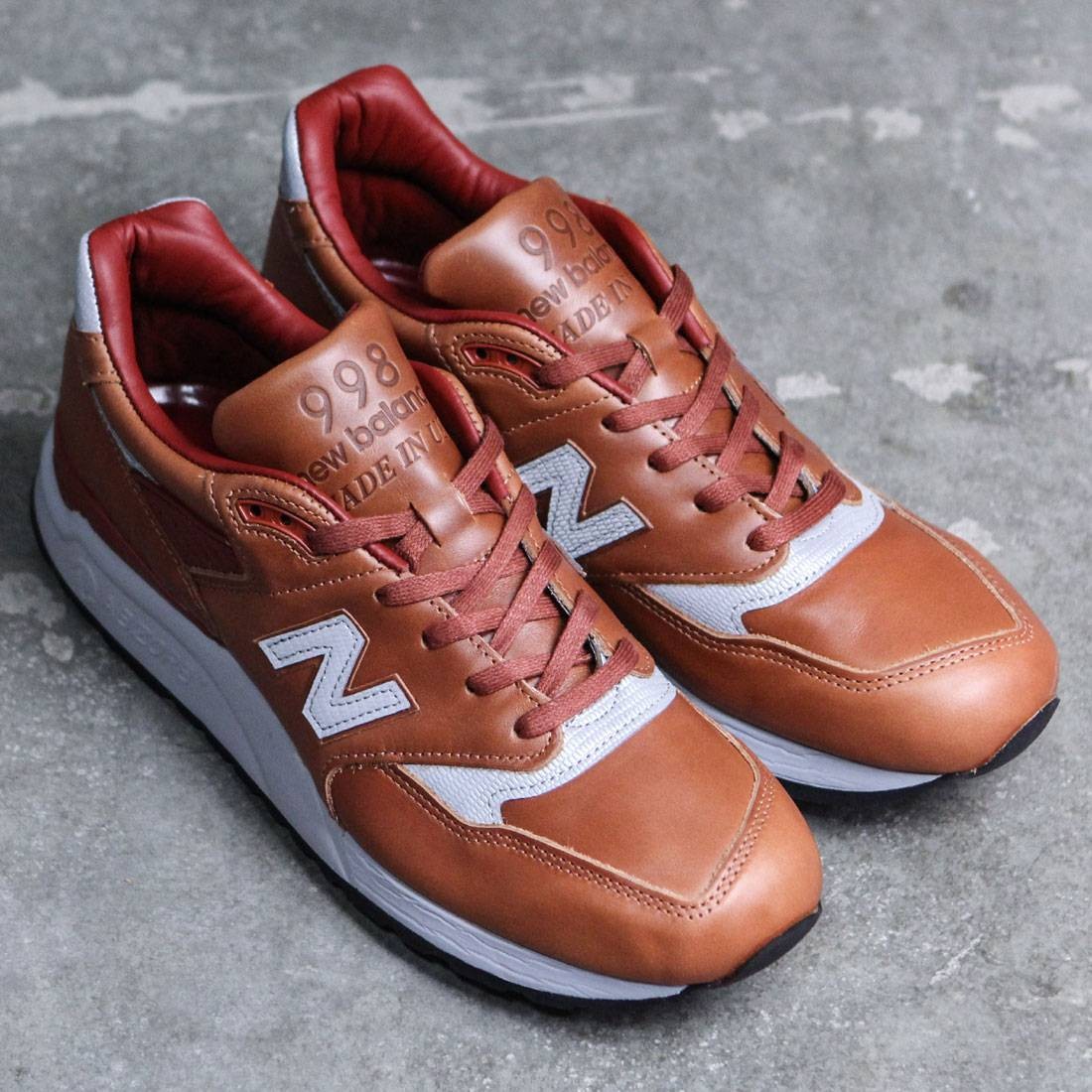 New Balance Men 998 Age of Exploration M998BESP - In USA brown silver