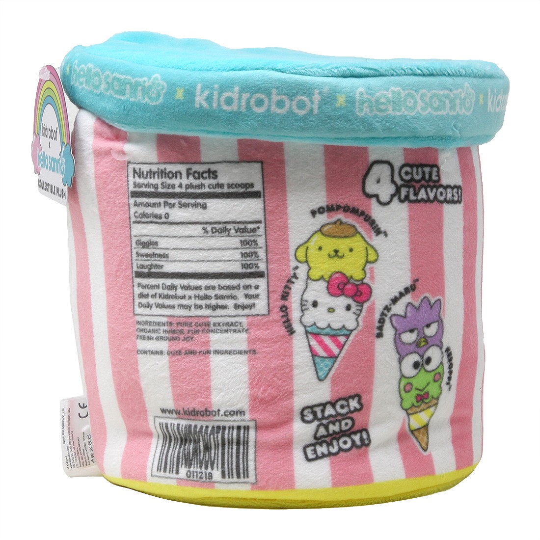 Kidrobot Hello Sanrio Ice Cream Scoops Medium Plush