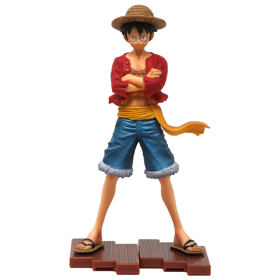 Bandai One Piece Straw Hat Luffy Figuarts Zero Figure red