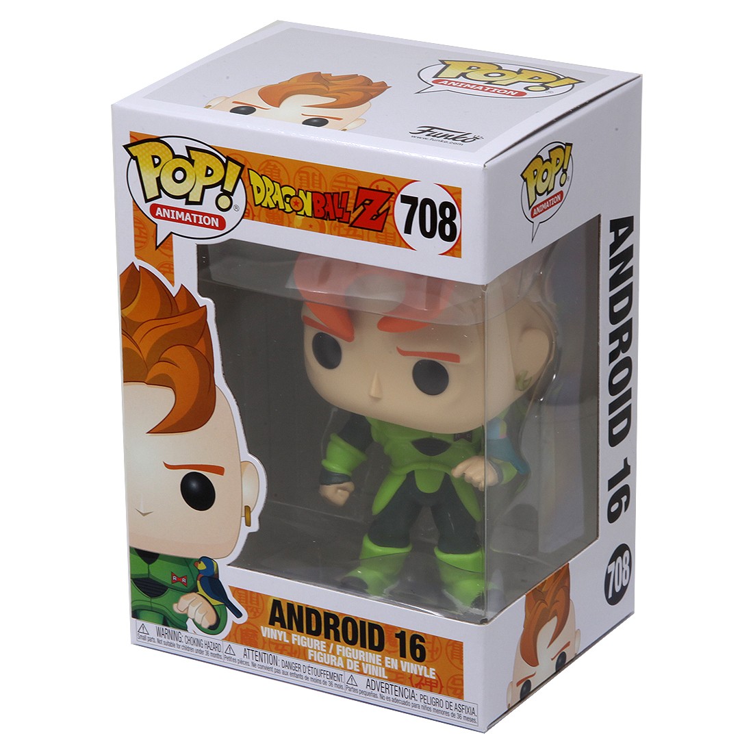 Android 16 708 44265 In stock Dragonball Z Funko Pop Animation 