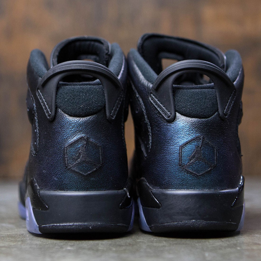 AIR JORDAN 6 RETRO AS BG Big Kids black black white
