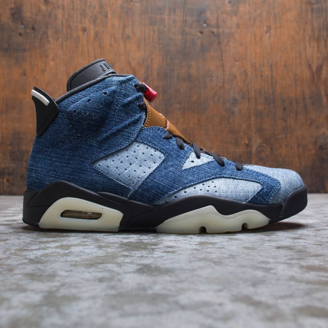 Air jordan 6 washed denim cheap
