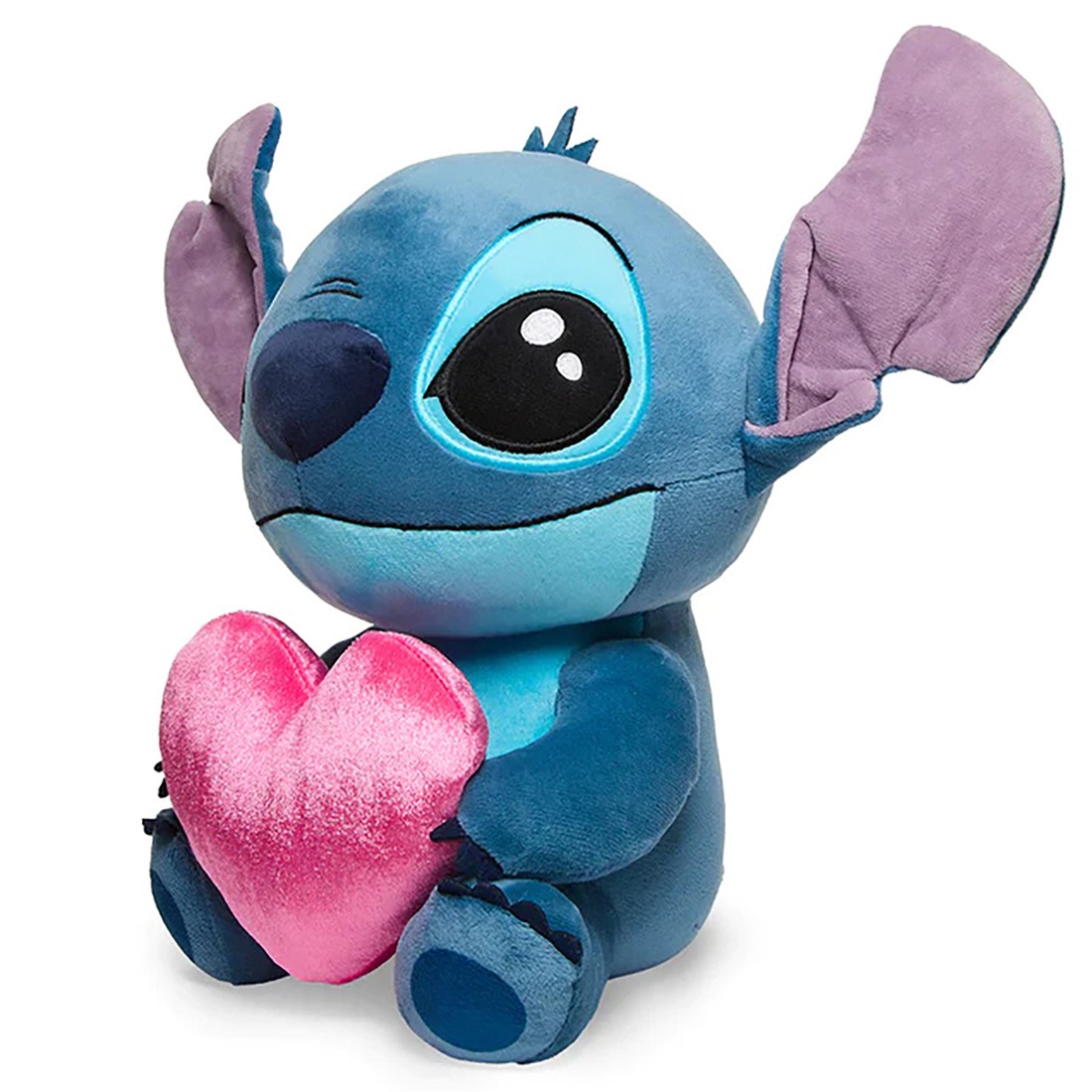 Kidrobot Disney Lilo and Stitch I Love Stitch 13 Inch Light Up Plush blue