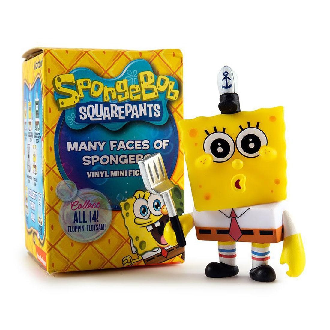Kidrobot Many Faces of Spongebob Squarepants Mini Series Porous Pockets 