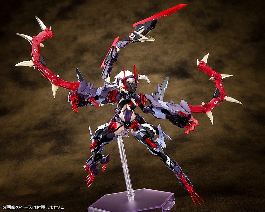 kotobukiya megami device auv susanowo plastic model kit purple