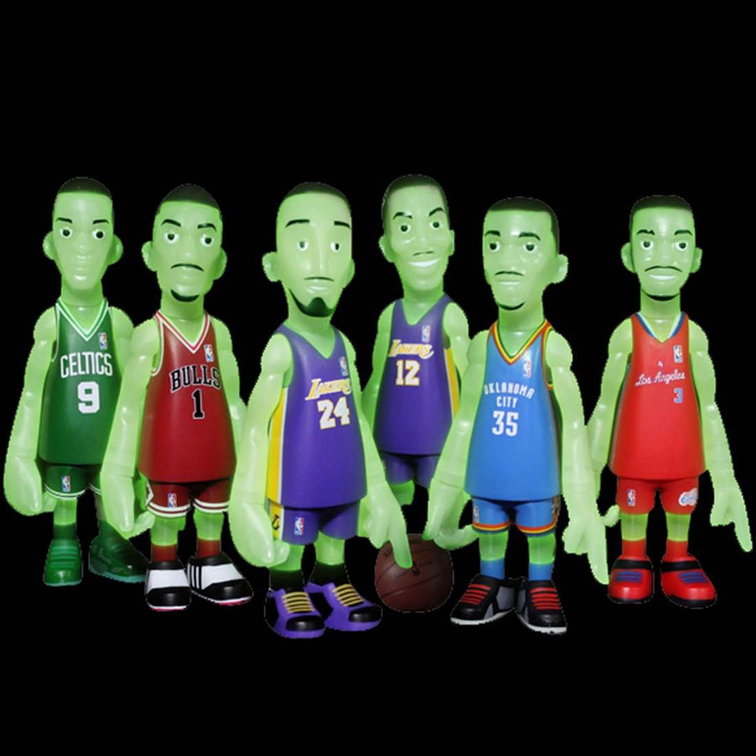 お見舞い NBA Mindstyle BAIT CoolRain GID Set Paul Durant Rose Kobe ファングッズ