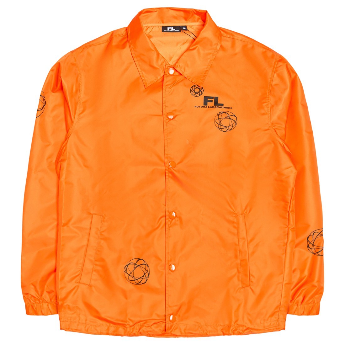 Futura Laboratories Men Coaches Jacket (orange)
