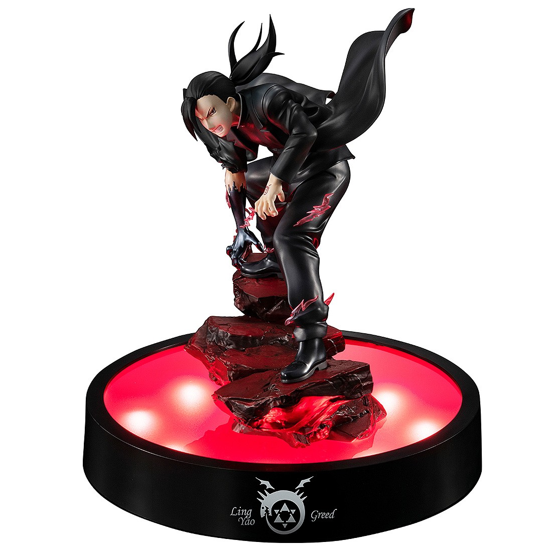 MegaHouse Fullmetal Alchemist Precious G.E.M. Greed Lin Yao Figure With ...