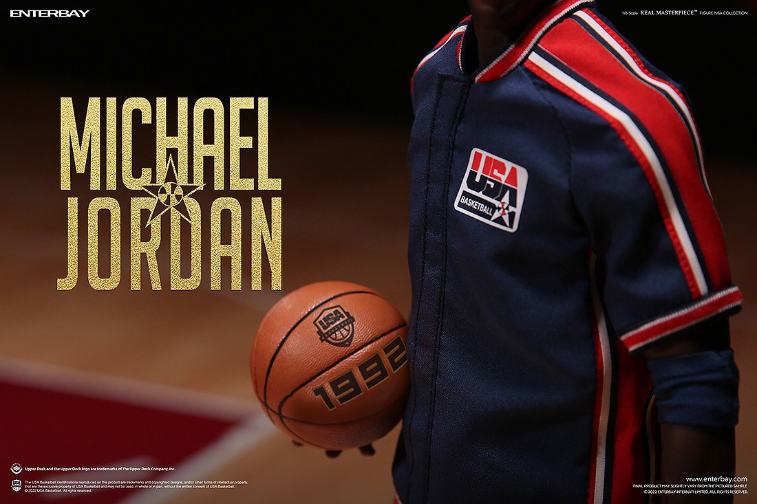 Enterbay USA Basketball Michael Jordan Barcelona '92 1/6 Enterbay USA Basketball Michael Jordan Barcelona '92 1/6