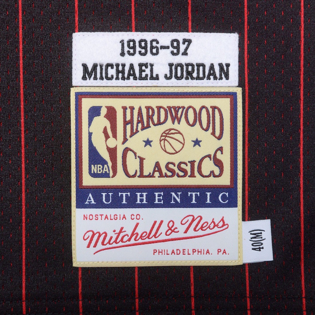 Men's Mitchell & Ness Chicago Bulls NBA Hardwood Classics 3 Rings