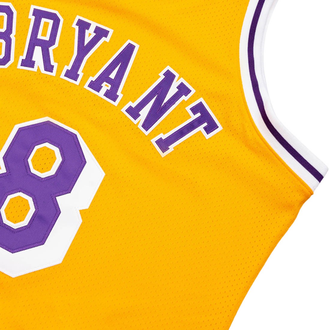 Los Angeles Lakers Kobe Bryant 1996 Home Authentic Jersey By Mitchell &  Ness - Light Gold - Mens