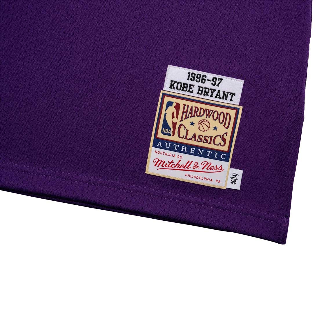 CLOT X Mitchell & Ness Kobe Bryant Knit Jersey Purple/Yellow Men's - US