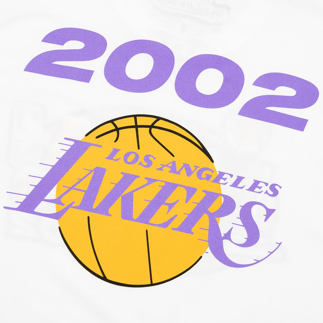 Mitchell & Ness x NBA Champs Fest Lakers T-Shirt - White