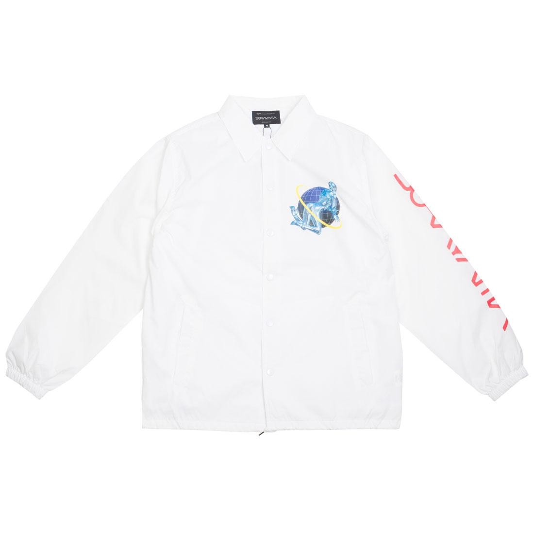 Medicom x SYNC x Hajime Sorayama Men Sexy Robot 01 Coach Jacket white