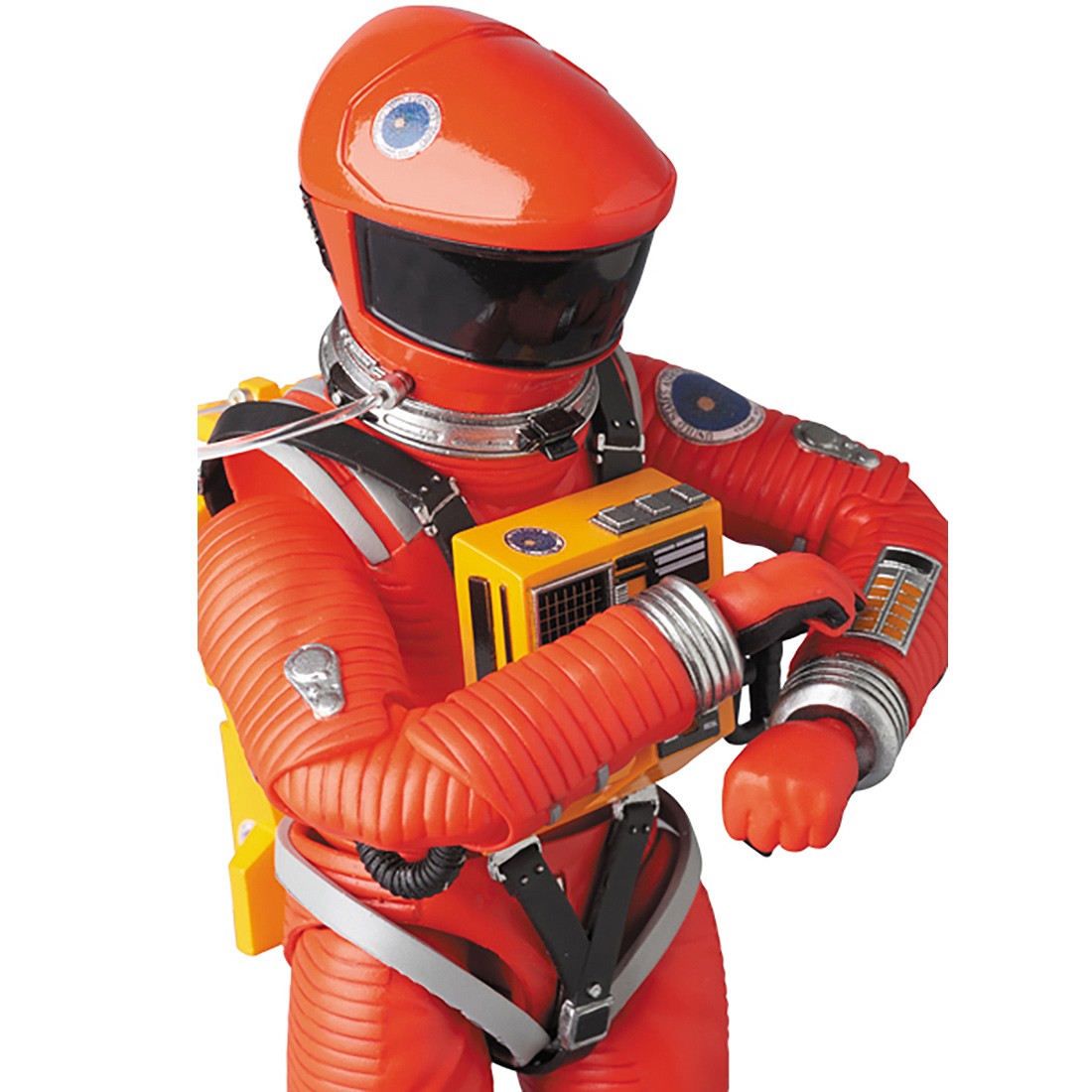 Medicom MAFEX 2001 A Space Odyssey Space Suit Green Helmet And Orange Suit  Ver. Figure (orange)