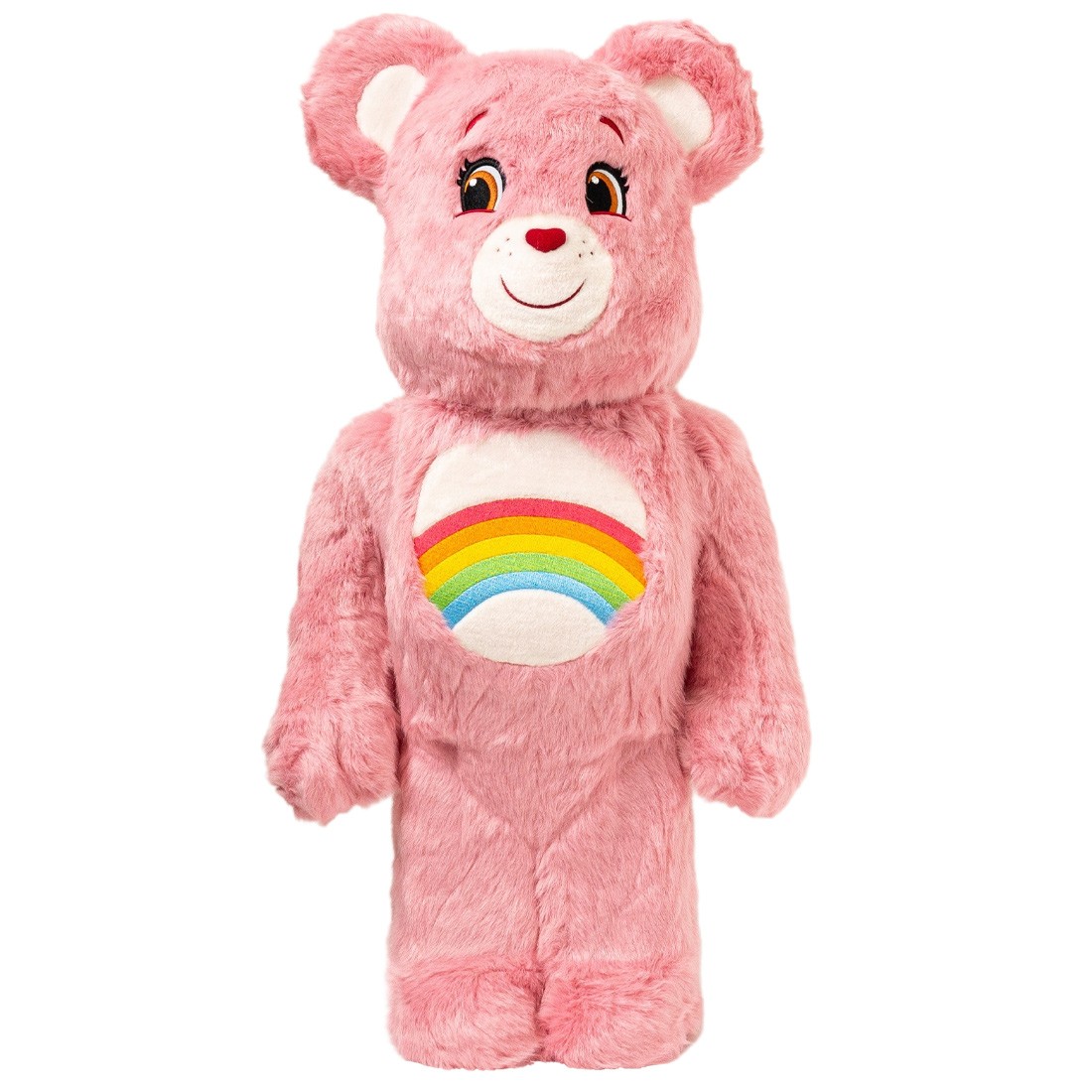 Medicom Care Bears Cheer Bear Costume Ver. 1000% Bearbrick Figure pink