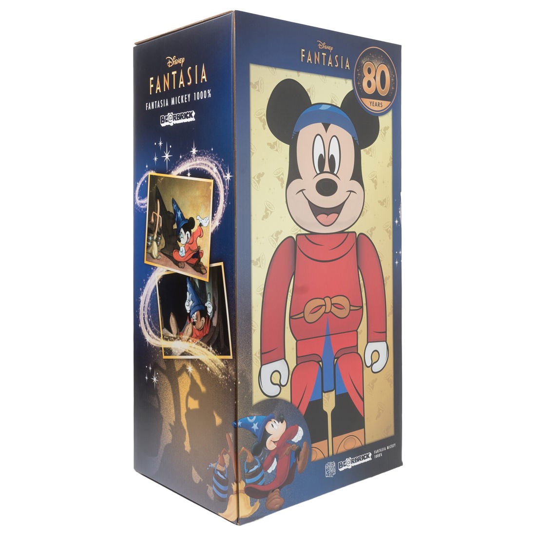 Medicom Disney Fantasia Mickey Mouse 1000% Bearbrick Figure (red)