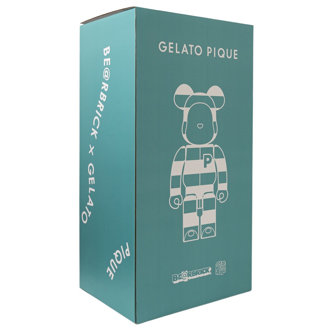 Gelato Pique x Be@rbrick Mint White 400% Collectible Figure by