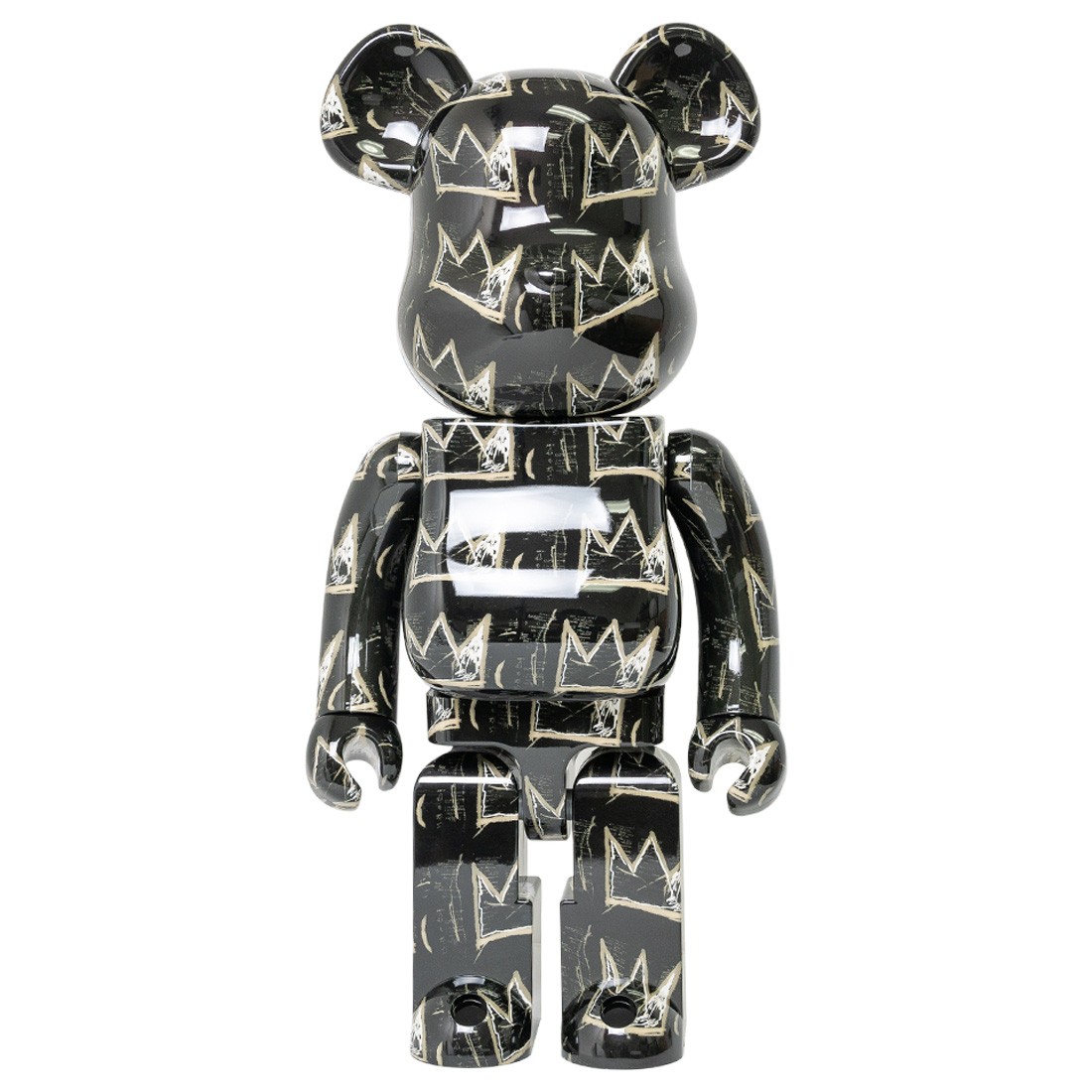 sofia midi dress - Michel Basquiat #8 1000% Bearbrick Figure black