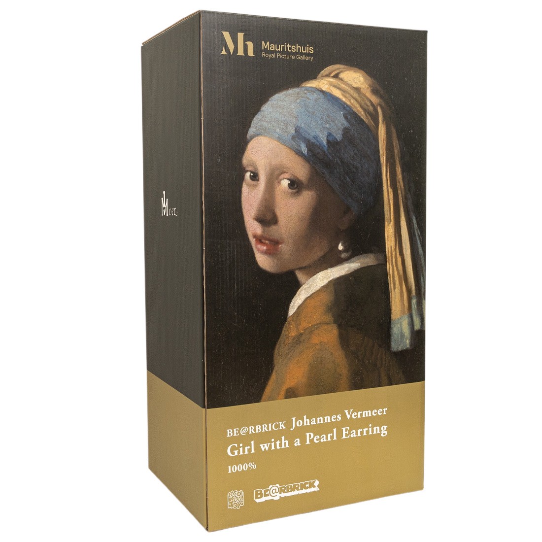 Bearbrick Johannes Vermeer (Girl with a Pearl Earring) 100% & 400