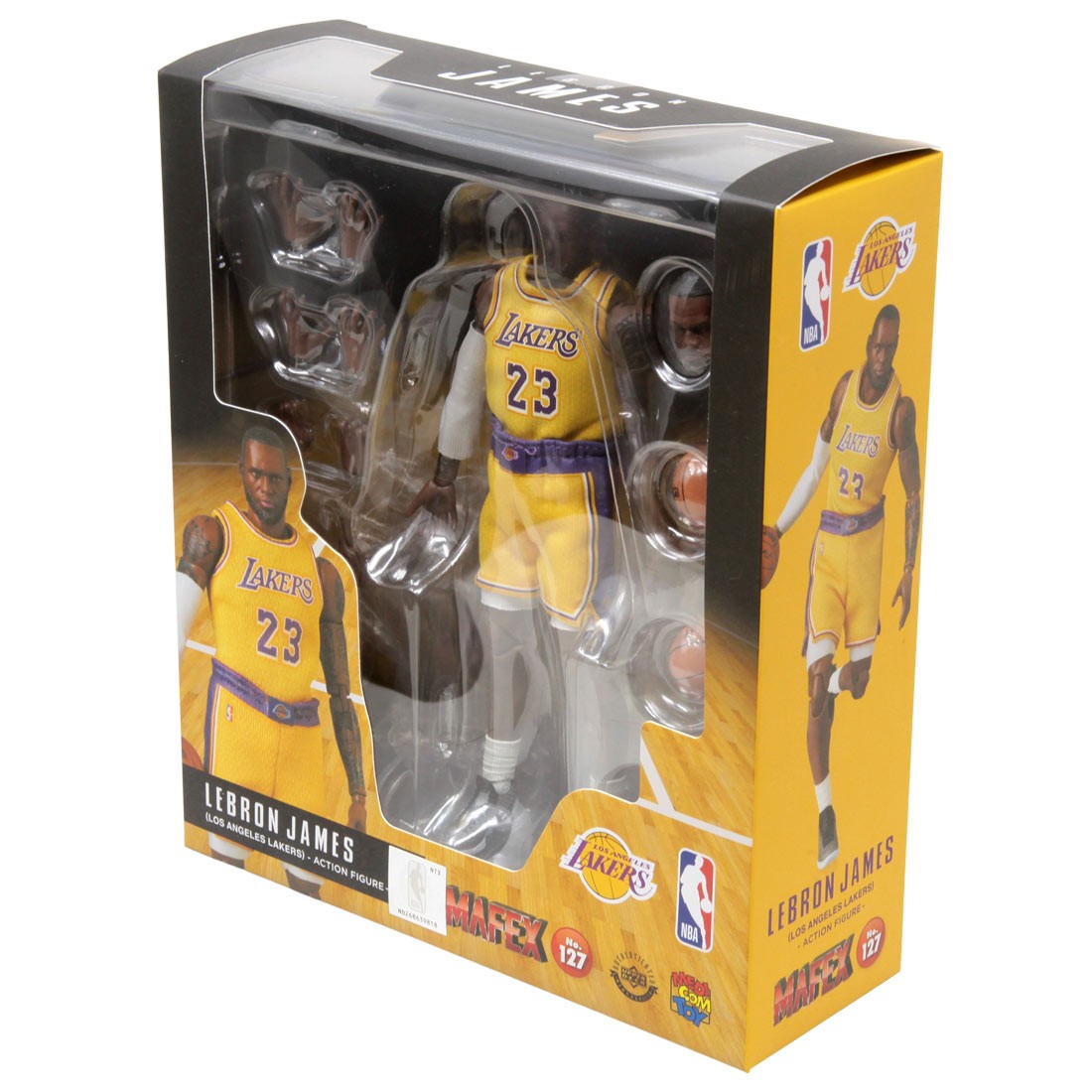 MAFEX Lakers LeBron James Action Figure