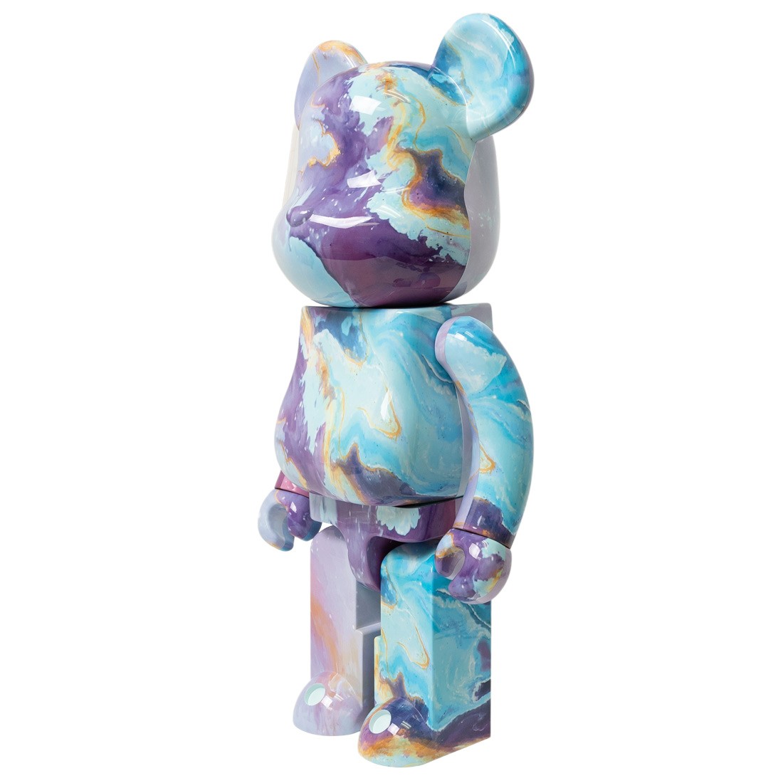 Medicom Pattern Marble 1000% Bearbrick Figure (purple)