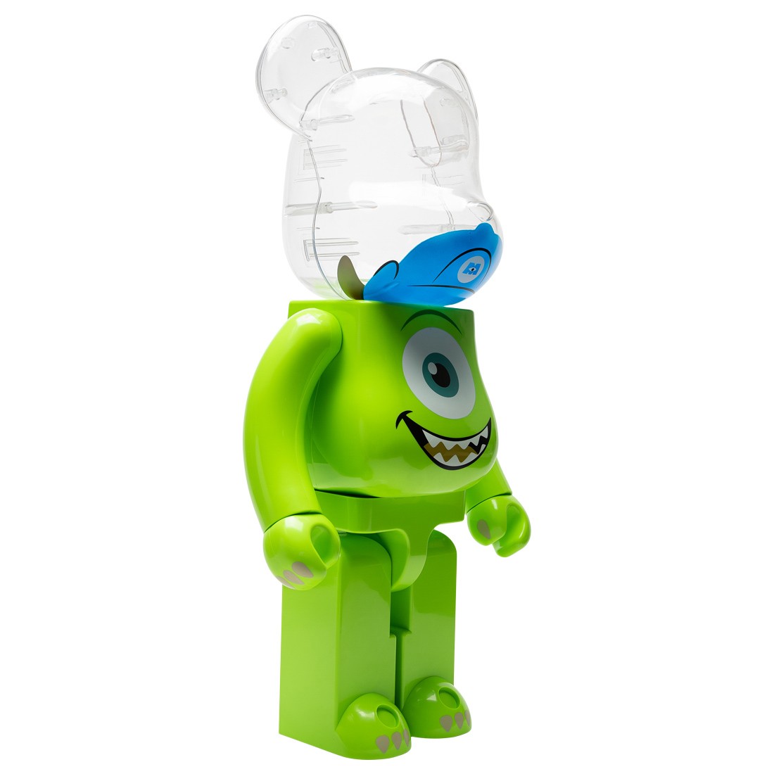 Medicom Disney Pixar Monsters Inc. Mike 1000% Bearbrick Figure (green)